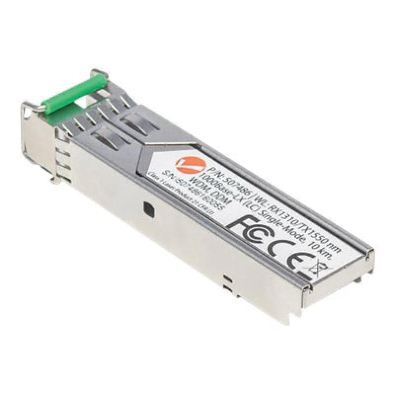 INTELLINET Gigabit SFP Mini-GBIC Transceiver WDM bidirektional1000Base-LX (LC) Single-Mode Port Reic
