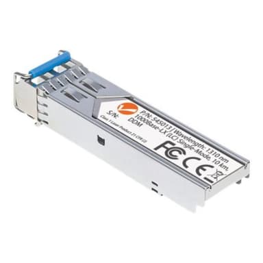 INTELLINET Gigabit Ethernet SFP Mini-GBIC Transceiver 1000Base-LX (LC) Single-Mode Port Reichweite b