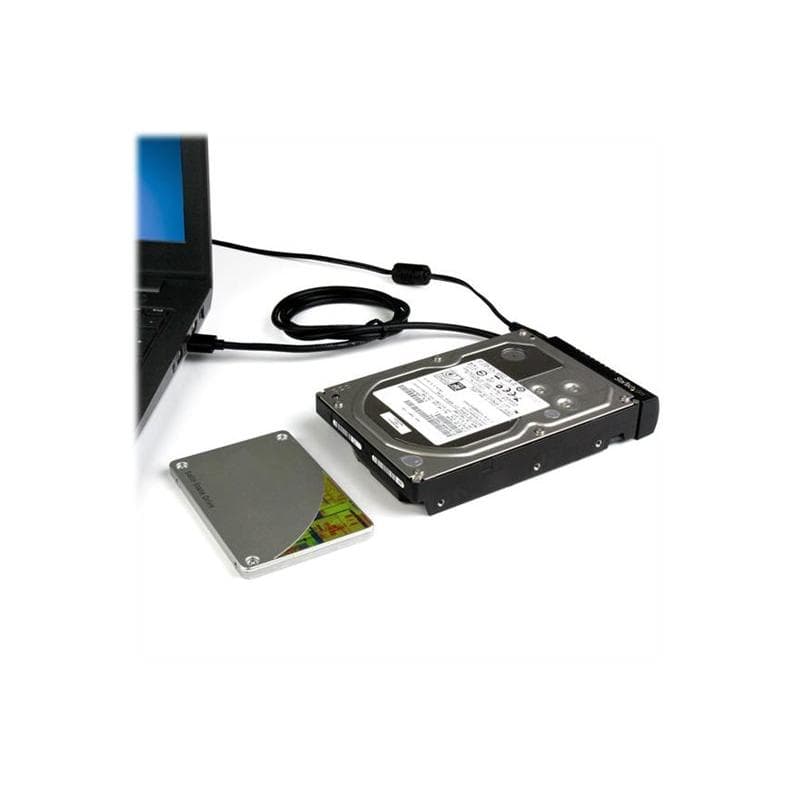 STARTECH.COM USB 3.1 10Gbit/s Adapter Kabel für 6,4cm 2,5Zoll und 8,9cm 3,5Zoll SATA SSD/HDD Laufwer