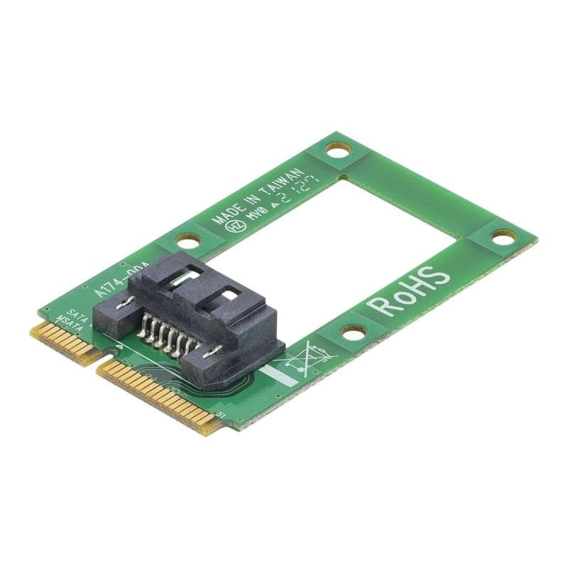 STARTECH.COM mSATA auf SATA Festplatten / SSD Adapter - Mini Serial-ATA zu SATA Konverter