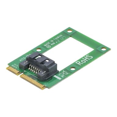 STARTECH.COM mSATA auf SATA Festplatten / SSD Adapter - Mini Serial-ATA zu SATA Konverter