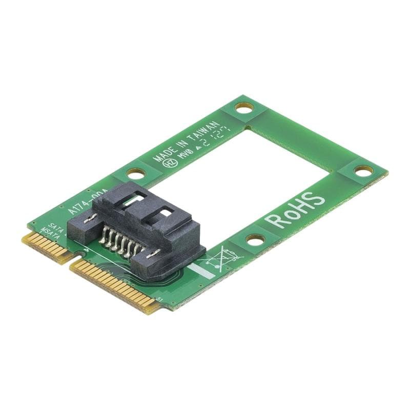 STARTECH.COM mSATA auf SATA Festplatten / SSD Adapter - Mini Serial-ATA zu SATA Konverter