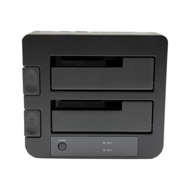 STARTECH.COM 2-fach USB 3.0/eSATA Festplatten Dockingstation mit UASP für 6,35/8,89cm 2,5/3,5zoll SS