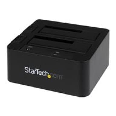 STARTECH.COM 2-fach USB 3.0/eSATA Festplatten Dockingstation mit UASP für 6,35/8,89cm 2,5/3,5zoll SS