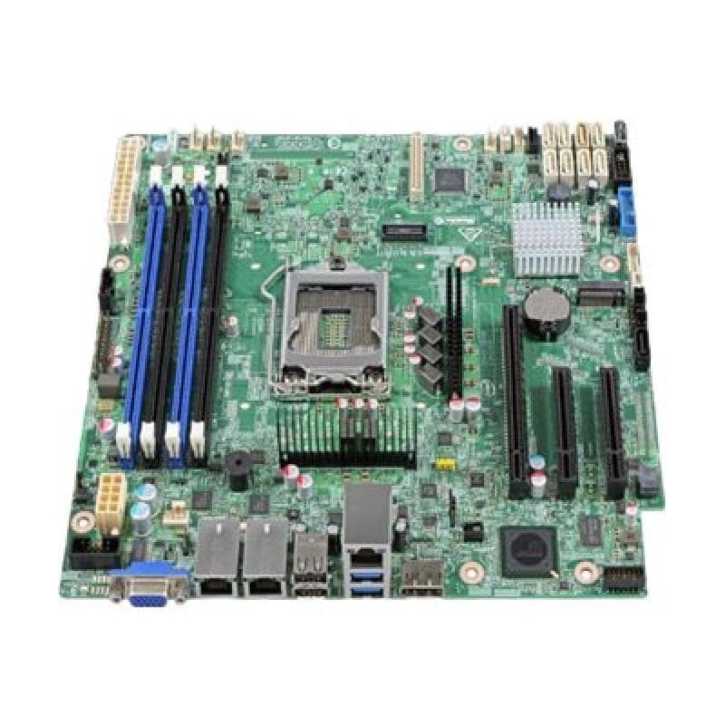 INTEL Server System R1208SPOSHORR 1u rack system with S1200SPOR board and 8 x 2.5 hot-swapable HDD D
