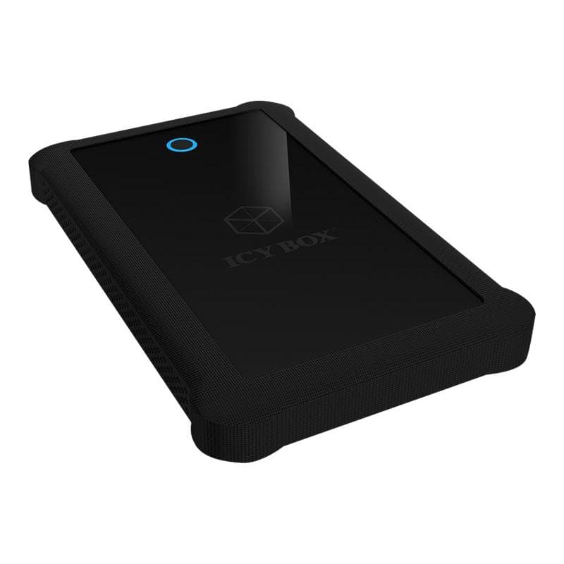 RAIDSONIC ICY BOX IB-233U3-B externes Gehaeuse fuer 6,35 cm 2,5 zoll SATA HDD/SSD unterstuetzt USB 3