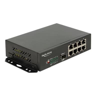 DELOCK Gigabit Ethernet Switch 8 Port + 1 SFP