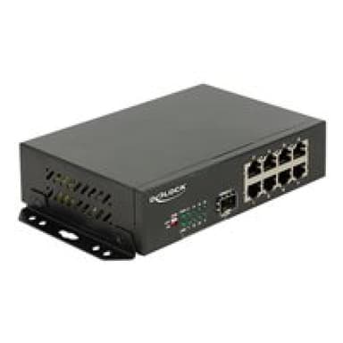 DELOCK Gigabit Ethernet Switch 8 Port + 1 SFP