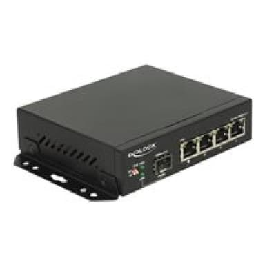 DELOCK Gigabit Ethernet Switch 4 Port + 1 SFP