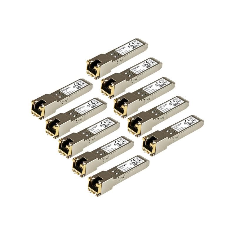 STARTECH.COM Gigabit RJ45 Kupfer SFP Transceiver Modul - Cisco GLC-T kompatibel - 1000Base-T - Mini-