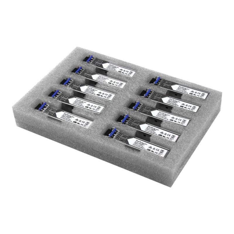 STARTECH.COM Gigabit LWL SFP Transceiver Modul - Cisco GLC-LH-SMD kompatibel - SM/MM LC - 10km / 550