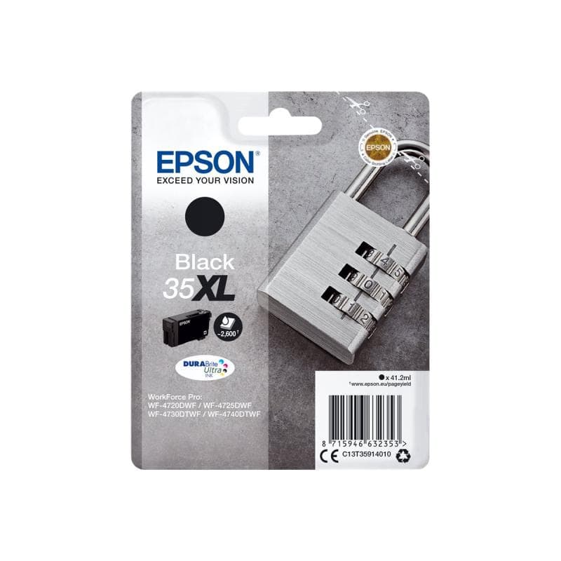 EPSON 35XL XL Schwarz Tintenpatrone