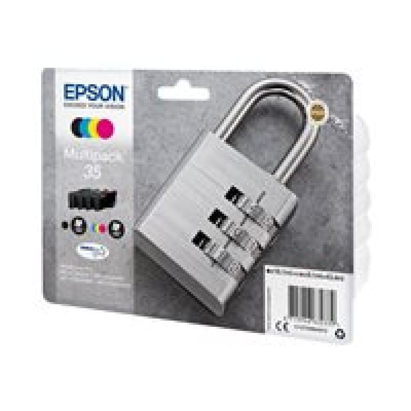 EPSON 35 Multipack 4er Pack Schwarz, Gelb, Cyan, Magenta Tintenpatrone