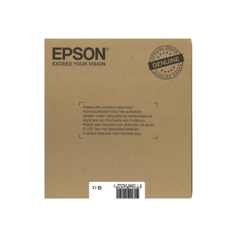 EPSON T071 Easy Mail Packaging 4er Pack Schwarz, Gelb, Cyan, Magenta Tintenpatrone
