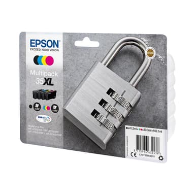 EPSON 35XL Multipack 4er Pack XL Schwarz, Gelb, Cyan, Magenta Tintenpatrone