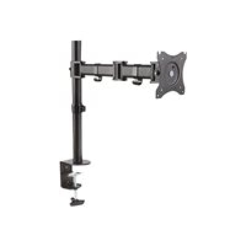 DIGITUS Universal Single Monitor Klemmhalterung bis 69cm 27Zoll VESA 75x75mm 100x100 mm dreh und sch