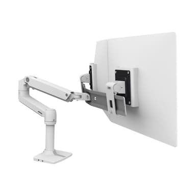 ERGOTRON LX dual direkt Tischhalterung weiss bis 63,5cm 25Zoll 0,9-5 kg.pro Display belastbar 33 cm