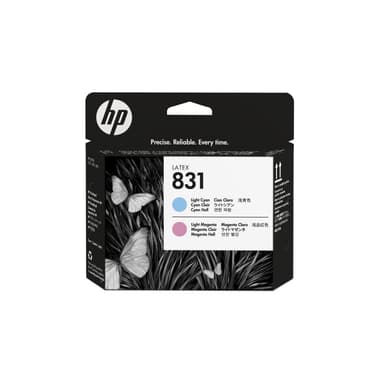 HP 831 - Hell Magenta, hell Cyan - Druck
