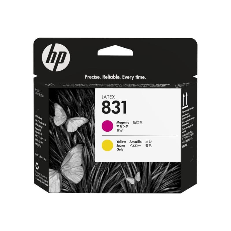 HP 831 - Gelb, Magenta - Druckkopf - für