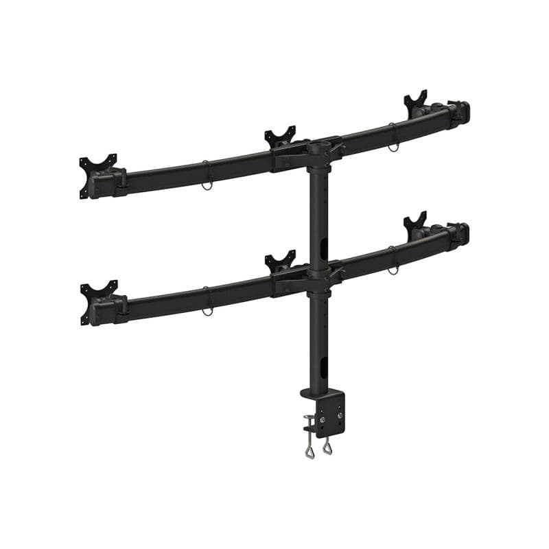NEOMOUNTS Tischhalterung für sechs Flachbildschirme bis 27″ (69 cm)