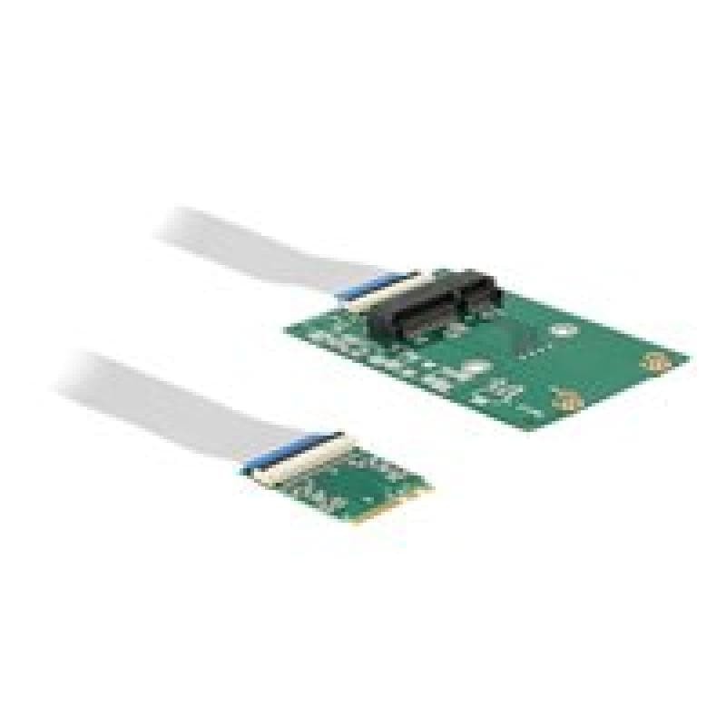 DELOCK Converter M.2 Key A+E male > 1 x