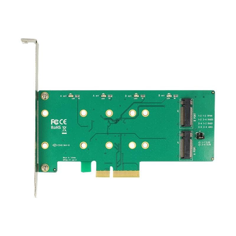 DELOCK PCI Express Card > 2 x internal M