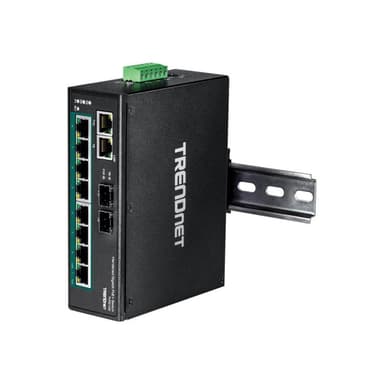 TRENDNET 10-PORT HARDENED INDUSTRIAL GI