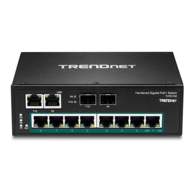 TRENDNET 10-PORT HARDENED INDUSTRIAL GI
