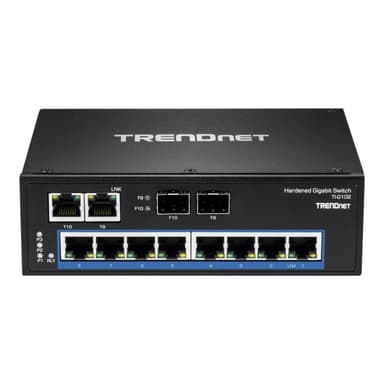 TRENDNET 10-PORT HARDENED INDUSTRIAL