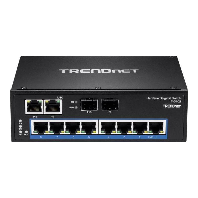 TRENDNET 10-PORT HARDENED INDUSTRIAL
