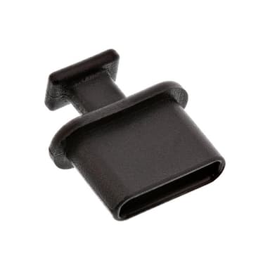 INLINE ® Staubschutz, für USB C Buchse, schwarz, 50er Pack