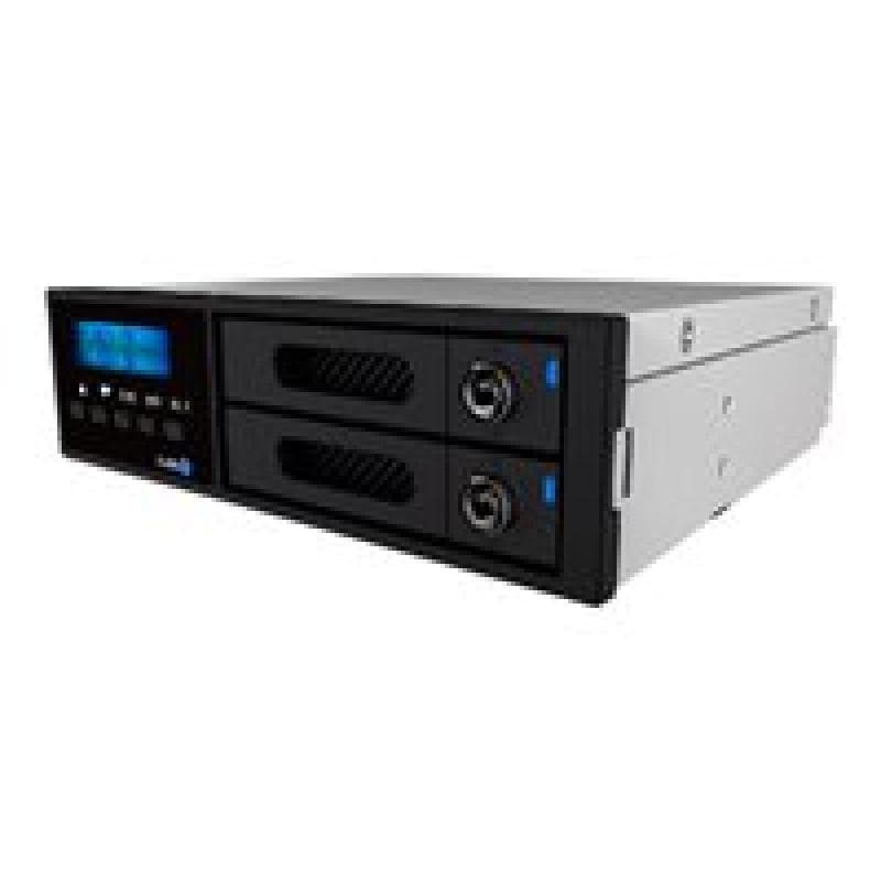 RAIDSONIC RAIDON inTank iR2022 - Internes RAID-Gehäuse mit Datenanzeige, Netzanzeige, Tastensperre,