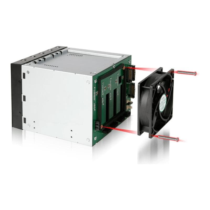 RAIDSONIC ICY DOCK Backplane SATA 3,5 black (MB155SP-B)