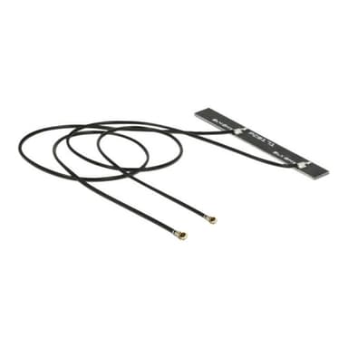 DELOCK Antenne Doppel WLAN MHF IV Stecker 802.1