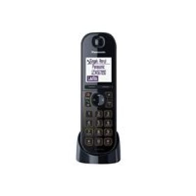 PANASONIC KX-TGQ200GB schwarz IP Mobilteil für Router mit DECT/CAT-iq Basis Fritzbox komaptibel dire