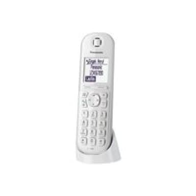 PANASONIC KX-TGQ200GW weiss IP Mobilteil für Router mit DECT/CAT-iq Basis Fritzbox komaptibel direkt