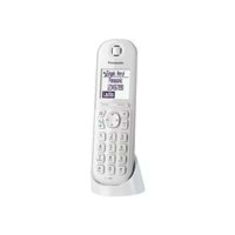 PANASONIC KX-TGQ200GW weiss IP Mobilteil für Router mit DECT/CAT-iq Basis Fritzbox komaptibel direkt