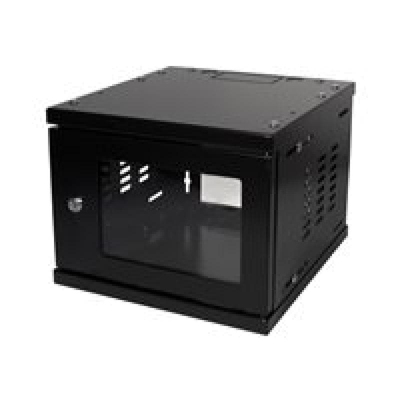 LOGILINK 10 Zoll Netzwerkschrank LogiLink W06Z33B 4 HE Schwarz