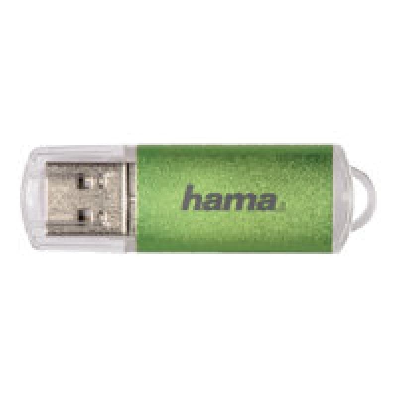 HAMA USB-Stick 64 GB Hama Laeta Grün 104300 USB 2.0