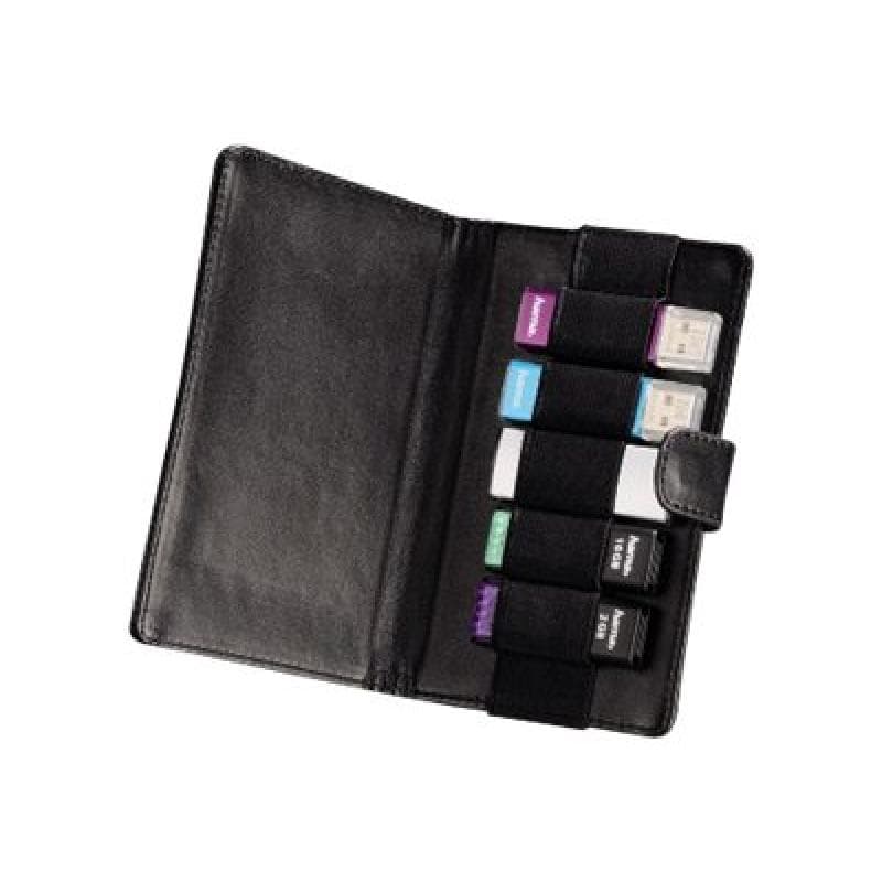 HAMA USB-Stick-Tasche Hama 84409 USB-Stick Schwarz