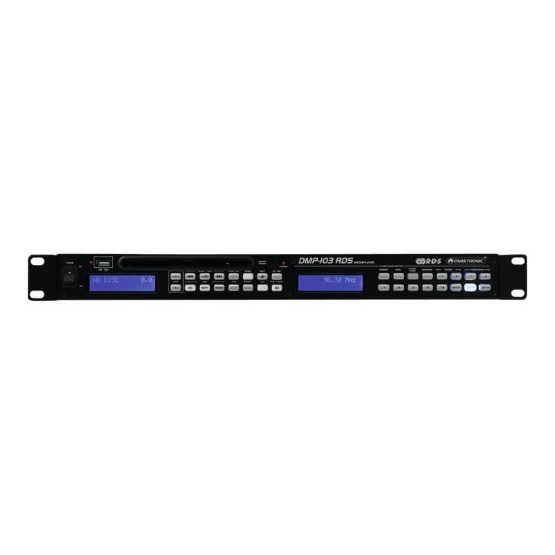 OMNITRONIC DJ Doppel Media Player 19 Zoll Omnitronic DMP-103RDS