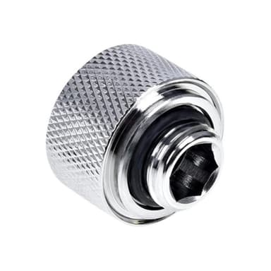 ALPHACOOL Eiszapfen 16mm HT Tülle 6/P sr | G1/4 Chrome Sixpack