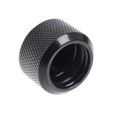 ALPHACOOL Eiszapfen 16mm HT Tülle 6/P bk | G1/4 Deep Black Sixpack