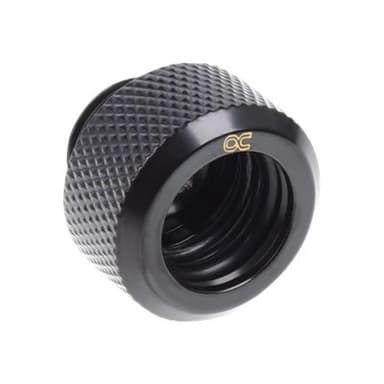 ALPHACOOL Eiszapfen 13mm HT Tülle 6/P bk | G1/4 Deep Black Sixpack