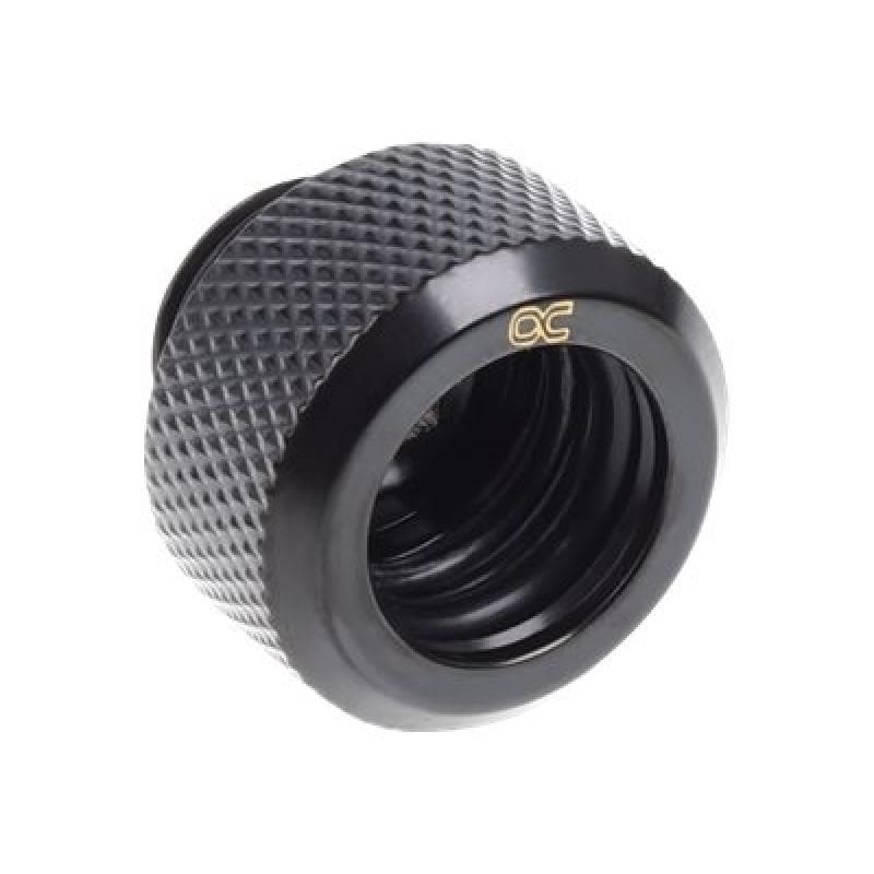 ALPHACOOL Eiszapfen 13mm HT Tülle 6/P bk | G1/4 Deep Black Sixpack