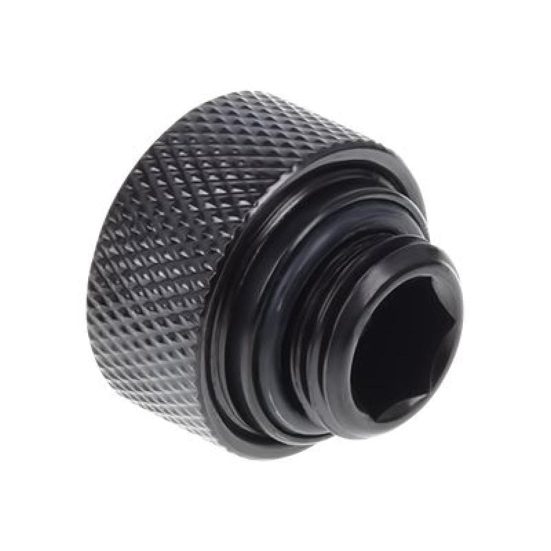ALPHACOOL Eiszapfen 13mm HT Tülle 6/P bk | G1/4 Deep Black Sixpack