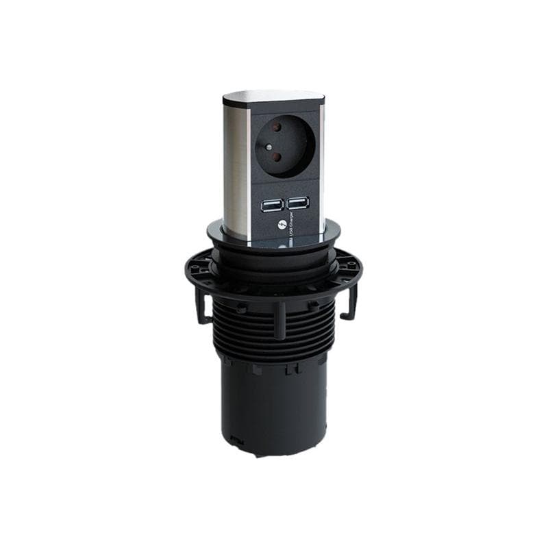 BACHMANN Bach Elevator 1xSchuko 1xUSB Charger Str