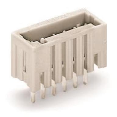 WAGO Stiftgehäuse-Kabel 733 Polzahl Gesamt 2 WAGO 733-332 Rastermaß: 2.50 mm 1 St.