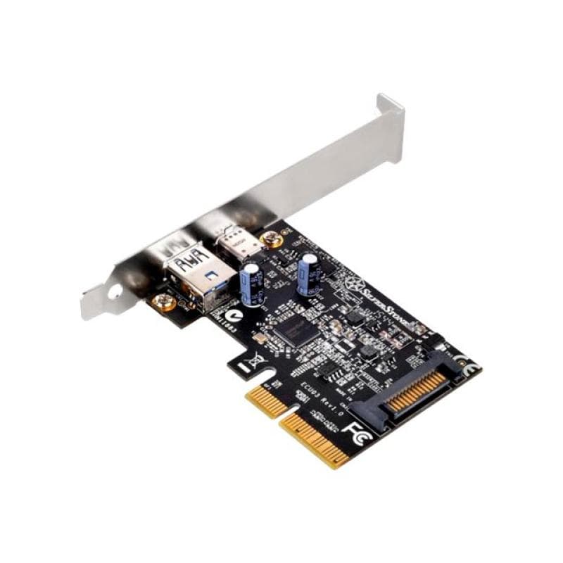 SILVERSTONE PCI Express Karte SST-ECU03 USB 3.1 (Typ A+C)