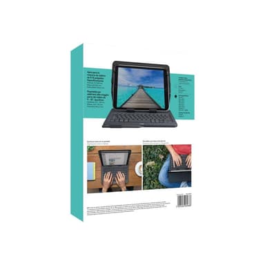 LOGITECH Universal Folio with integrated keyboard for 23 - 25,5cm / 9-10 inch tablets (DE)
